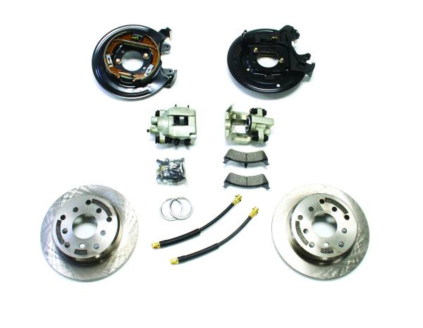 TeraFlex - TeraFlex YJ 87-90 / 84-88 XJ Rear Disc Brake Conversion Kit YJ-XJ Rear DiscBrake - 4354410 - Image 1