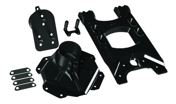 TeraFlex - TeraFlex JK HD Hinged Carrier & Adjustable Spare Tire Mounting Kit JK Carrier & Mount - 4838150 - Image 1