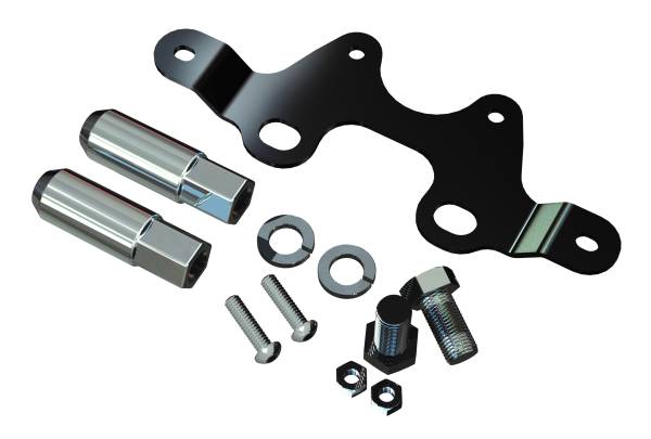 TeraFlex - TeraFlex JK License Plate Mount Kit for HD Hinged Tire Carrier JK License Mount - 4838162 - Image 1