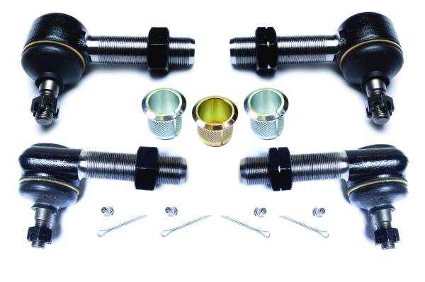 TeraFlex - TeraFlex TJ High Steer Tire Rod End Replacment Kit w/ Insert Sleeves TJ Drag Link/Tie Rod - 4923300 - Image 1