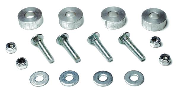 TeraFlex - TeraFlex TJ Gas Tank Skid Plate Lowering Spacer Kit TJ Gas Lowering - 4970400 - Image 1