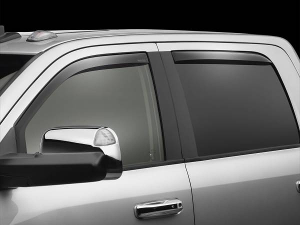 WeatherTech Front & Rear Side Window Deflectors 2009-2023 Dodge Ram 1500 - Image 1