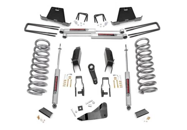 Rough Country 5" lift Kit (Diesel ONLY) Ram 2500 11'-13'/ 3500 Mega Cab 11'-12' - Image 1