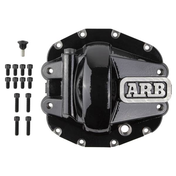 ARB - ARB Diff Cover Blk Jeep JL Rubicon Front | 0750011B - Image 1