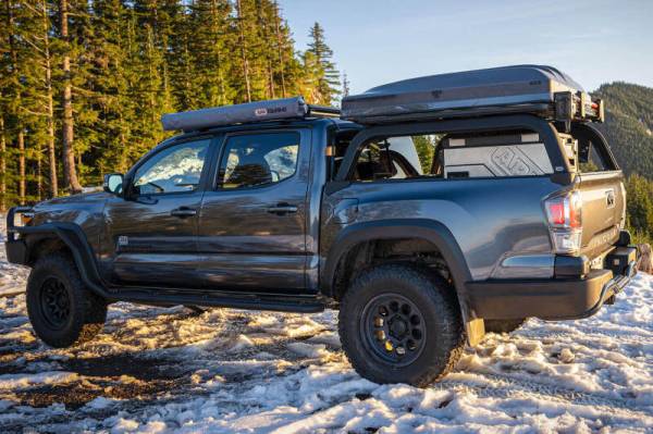 ARB 16-23 Toyota Tacoma Bed Rack - Black Aluminum | 17923020 - Image 1