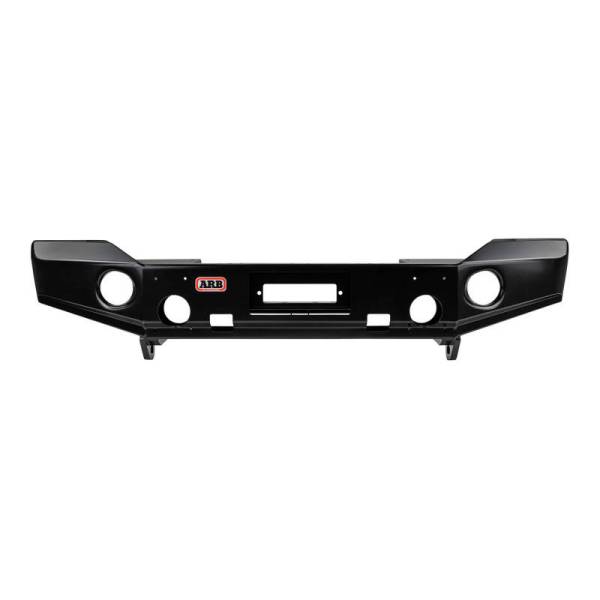 ARB Sahara Deluxe Winch Bumper Jk 07On Satin W/Crush Cans | 3950210 - Image 1