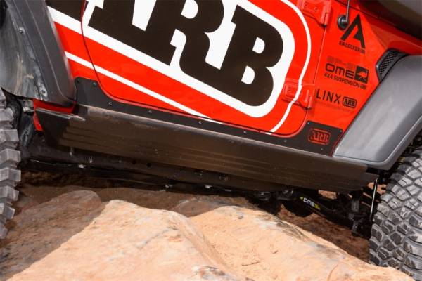 ARB - ARB Jeep Wrangler JL 2-Door Rock Sliders | 4450250 - Image 1