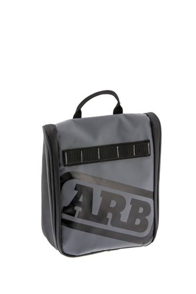 ARB - ARB Toiletries Bag Charcoal Finish w/ Red Highlights PVC Outer Shell Mesh Pockets Mirror | ARB4209 - Image 1