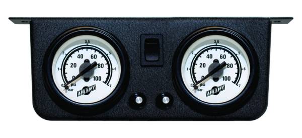 Air Lift - Air Lift Dual Gauge Panel Assembly for 25812 | 26159 - Image 1
