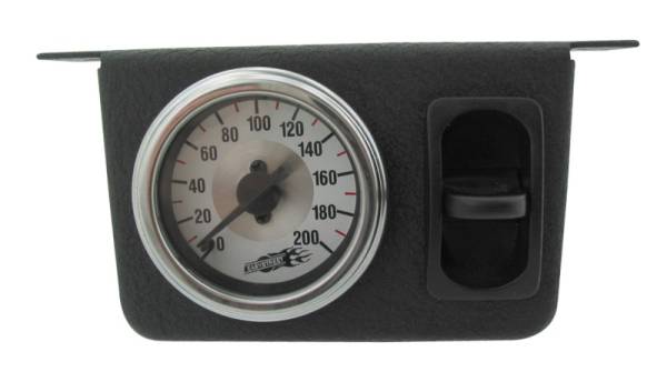 Air Lift - Air Lift Single Needle Gauge Panel With One Paddle Switch- 200 PSI | 26161 - Image 1