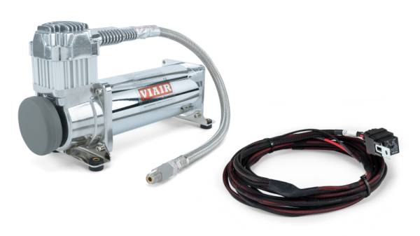 Air Lift - Air Lift 2nd Compressor Kit (Viair 444C Chrome Compressor & 2nd Comp. Harness) | 27750 - Image 1