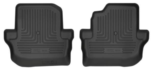 Husky Liners - Husky Liners 19-24 Jeep Wrangler JL 2dr. Weatherbeater 2nd Seat Black Floor Liner | 14031 - Image 1