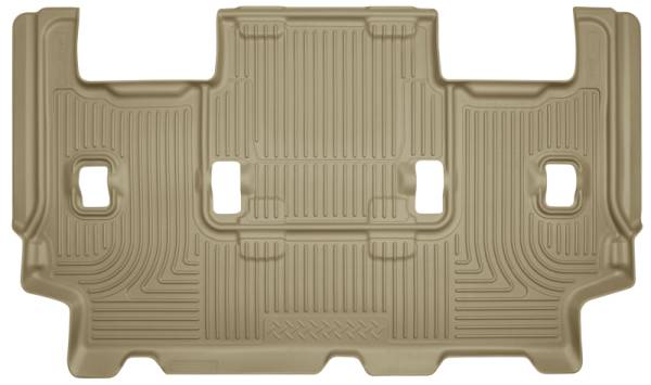 Husky Liners 07-10 Ford Expedition/Lincoln Navigator WeatherBeater 3rd Row Tan Floor Liner | 14323 - Image 1