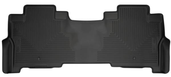 Husky Liners 18-22 Ford Expedition WeatherBeater Second Row Black Floor Liners | 14341 - Image 1