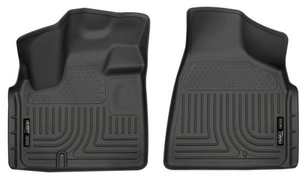 Husky Liners - Husky Liners 08-12 Chrysler Town Country/Dodge Grand Caravan WeatherBeater Black Floor Liners | 18091 - Image 1
