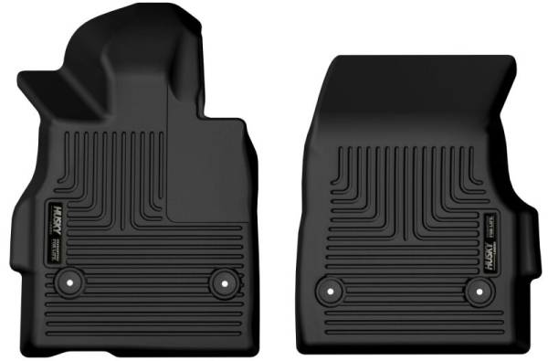 Husky Liners - Husky Liners 20-24 Chevrolet Corvette WeatherBeater Black Front Floor Liners | 18271 - Image 1