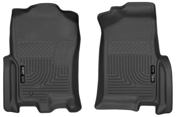 Husky Liners 07-10 Ford Expedition / Lincoln Navigator WeatherBeater Black Front Floor Liners | 18391 - Image 1