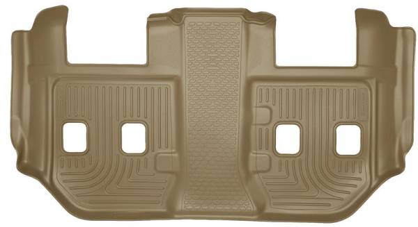 Husky Liners 2015 Chevrolet/GMC Suburban/Yukon XL WeatherBeater Tan Third Seat Floor Liners | 19283 - Image 1