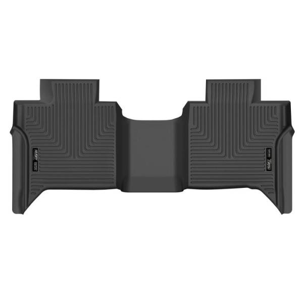 Husky Liners - Husky Liners 2022 Toyota Tundra Ext. Cab CrewMax WeatherBeater 2nd Seat Floor Liner - Blk | 19551 - Image 1