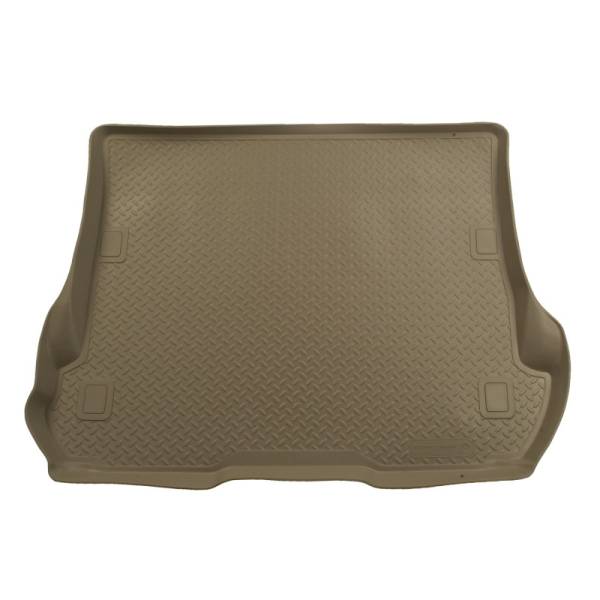 Husky Liners - Husky Liners 00-05 Ford Excursion Classic Style Black Rear Cargo Liner (5ft.) - Tan | 23803 - Image 1
