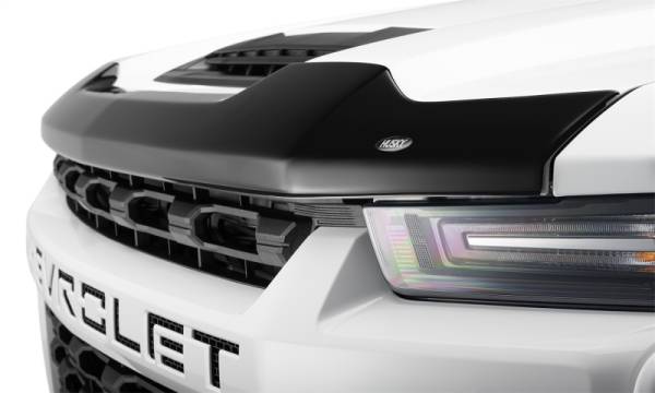 Husky Liners 16-18 Chevrolet Silverado 1500 Aeroskin Hood Protector - Smoke | 2842123 - Image 1