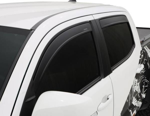 Husky Liners 07-21 Toyota Tundra CrewMax Ventvisor Low Profile 4pc - Matte Black | 2857012 - Image 1