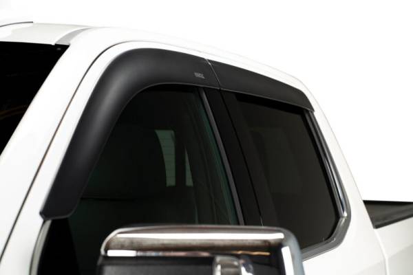 Husky Liners 15-25 Ford F-150 EC & 17-25 F-250/350/450 SD EC Ventvisor Low Pro (4pc) - Matte Blk | 2857061 - Image 1