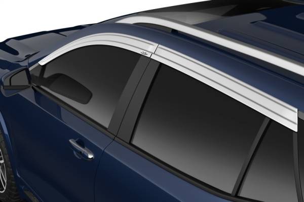 Husky Liners - Husky Liners 18-24 GMC Terrain Ventvisor Low Profile (4pc) - Chrome | 2884059 - Image 1