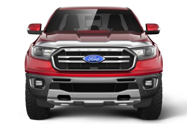 Husky Liners - Husky Liners 19-23 Ford Ranger Aeroskin Hood Protector - Chrome | 2892166 - Image 1