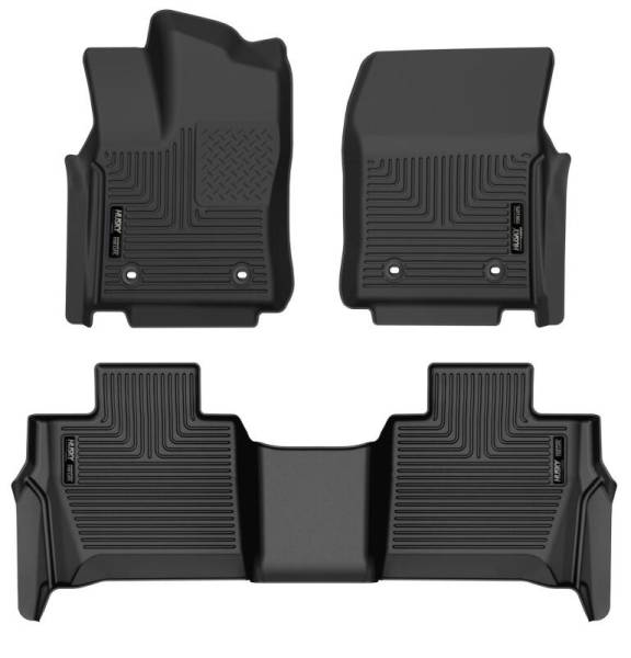 Husky Liners 23-24 Toyota Sequoia X-Act Contour Black 2nd Seat Floor Liner | 50821 - Image 1