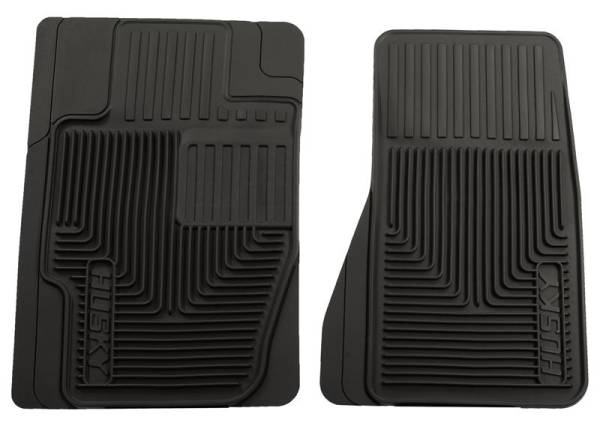 Husky Liners 02-10 Ford Explorer/04-12 Chevy Colorado/GMC Canyon Heavy Duty Black Front Floor Mats | 51121 - Image 1