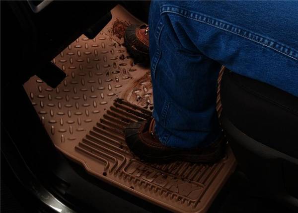 Husky Liners - Husky Liners 07-12 GM Silverado/Sierra/Tahoe/Yukon/Escalade Heavy Duty Black Front Floor Mats | 51181 - Image 1