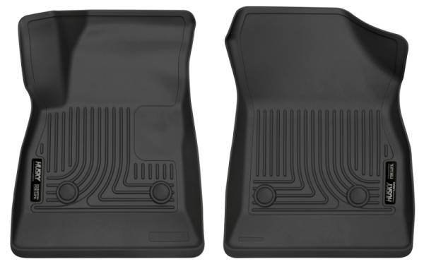 Husky Liners - Husky Liners 2016+ Chevrolet Cruze (incl Hatch/Sedan) X-Act Contour Black Front Floor Liners | 52261 - Image 1