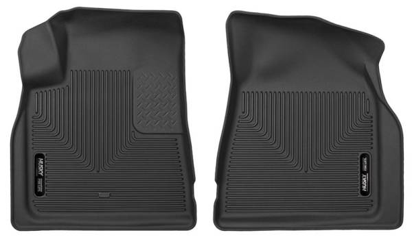 Husky Liners - Husky Liners 08-15 Buick Enclave / 07-15 GMC Acadia X-Act Contour Black Front Seat Floor Liners | 53141 - Image 1