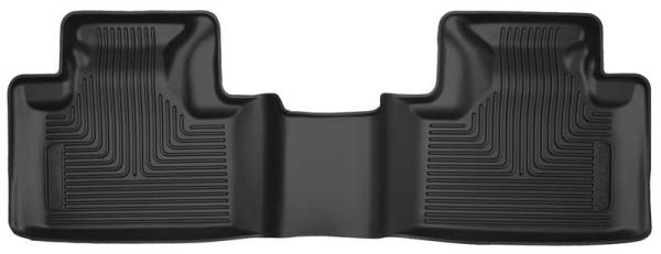 Husky Liners 11-22 Dodge Durango / 11-14 Jeep Grand Cherokee X-Act Contour Blk 2nd Seat Floor Liners | 53661 - Image 1