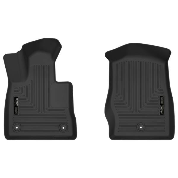 Husky Liners - Husky Liners 2020+ Ford Explorer X-Act Contour Black Front Floor Liners | 54871 - Image 1