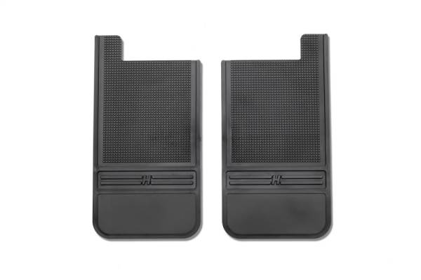 Husky Liners - Husky Liners Universal 12in Wide Black Rubber Rear Mud Flaps w/o Weight | 55100 - Image 1