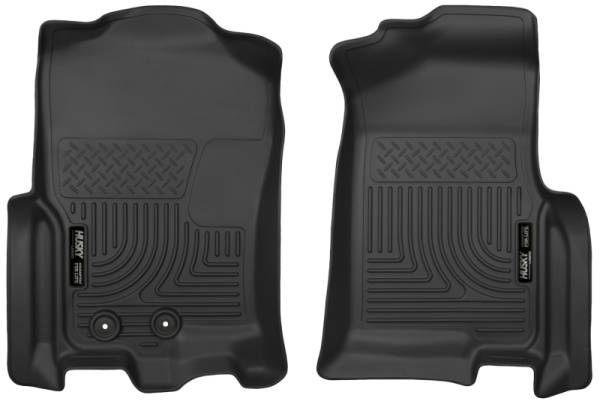 Husky Liners - Husky Liners 11-17 Ford Expedition X-Act Contour Front Black Floor Liners | 55341 - Image 1