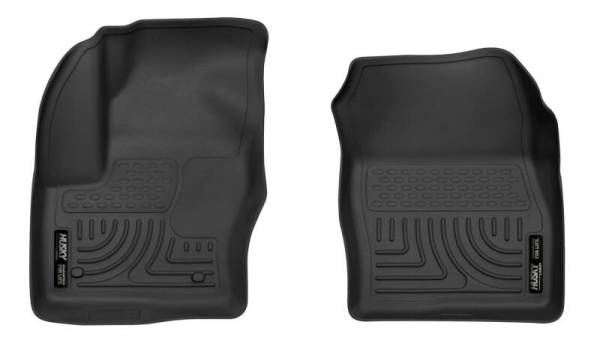 Husky Liners 13-18 Ford C-Max / 13-19 Ford Escape X-act Contour Series Front Floor Liners - Black | 55731 - Image 1