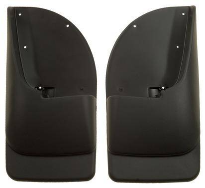 Husky Liners - Husky Liners 99-09 Ford F-250/F-350 SuperDuty Custom-Molded Rear Mud Guards (w/o Flares) | 57401 - Image 1