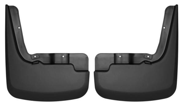 Husky Liners 19-23 Chevrolet Silverado 1500 (Excl. ZR2/TBoss) Front Mud Guards - Black | 58261 - Image 1