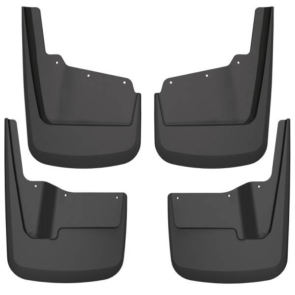 Husky Liners 20-23 GMC Sierra 2500/3500 HD (Excl. Dually) Front & Rear Mud Guards - Black | 58296 - Image 1