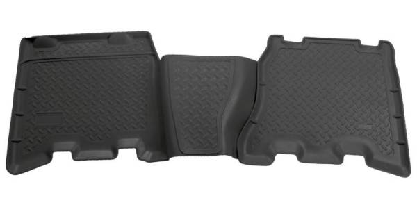 Husky Liners 99-04 Jeep Grand Cherokee (4DR) Classic Style 2nd Row Black Floor Liners | 60601 - Image 1