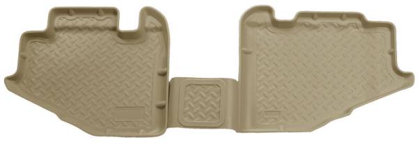 Husky Liners 97-05 Jeep Wrangler Classic Style 2nd Row Tan Floor Liners | 61733 - Image 1