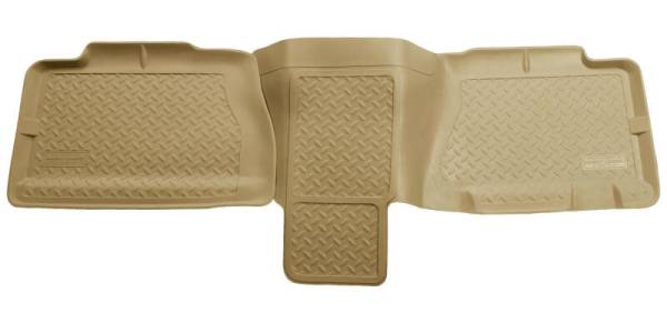 Husky Liners 01-06 Chevy Suburban/Yukon XL/Denali XL Classic Style 2nd Row Tan Floor Liners | 62753 - Image 1