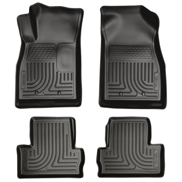 Husky Liners - Husky Liners 11-12 Chevrolet Volt WeatherBeater Combo Black Floor Liners | 98181 - Image 1