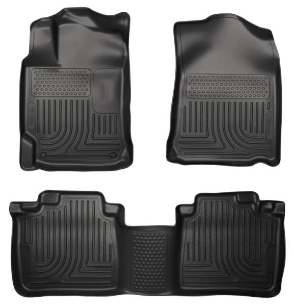 Husky Liners 09-11 Toyota Venza WeatherBeater Combo Black Floor Liners | 98541 - Image 1