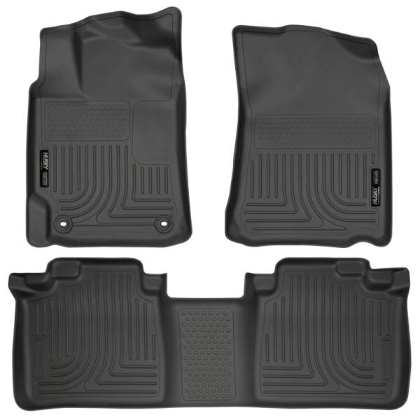 Husky Liners - Husky Liners 2012 Toyota Camry WeatherBeater Combo Black Floor Liners | 98901 - Image 1