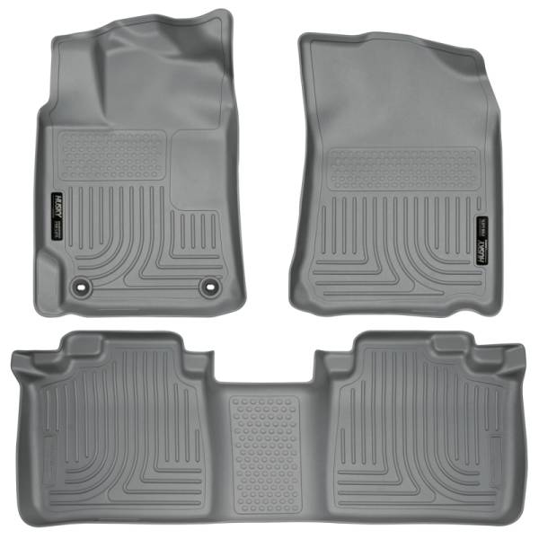 Husky Liners - Husky Liners 2012 Toyota Camry WeatherBeater Combo Gray Floor Liners | 98902 - Image 1