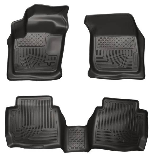 Husky Liners 13-16 Ford Fusion WeatherBeater Combo Black Floor Liners | 99751 - Image 1